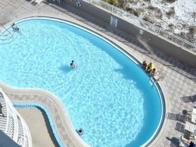 Aerial View of Communal Pool
